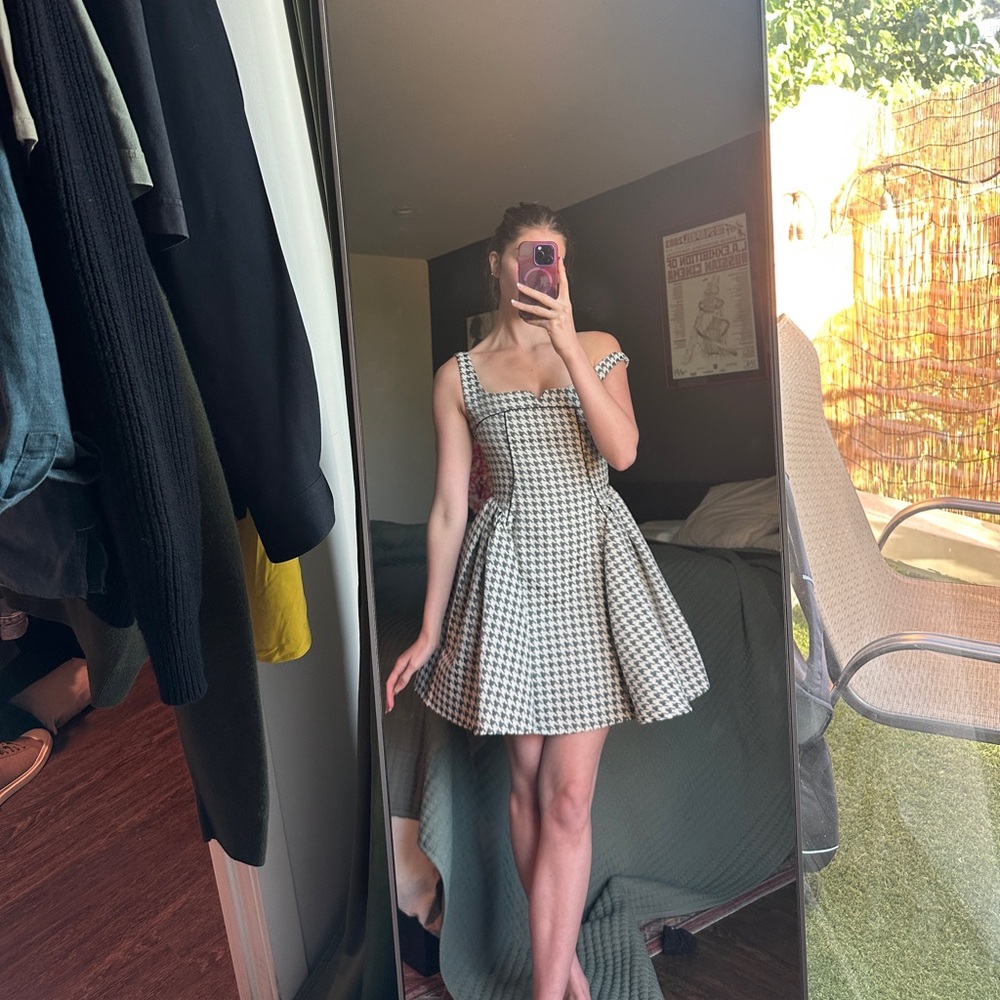 Checkered Sleeveless Dress